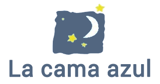 logo cama azul